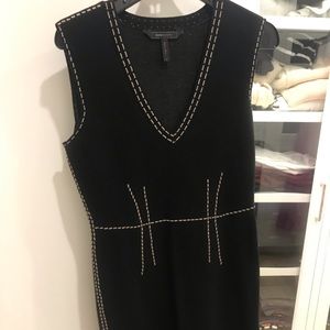 Knit Navy BCBGMAXAZRIA minidress